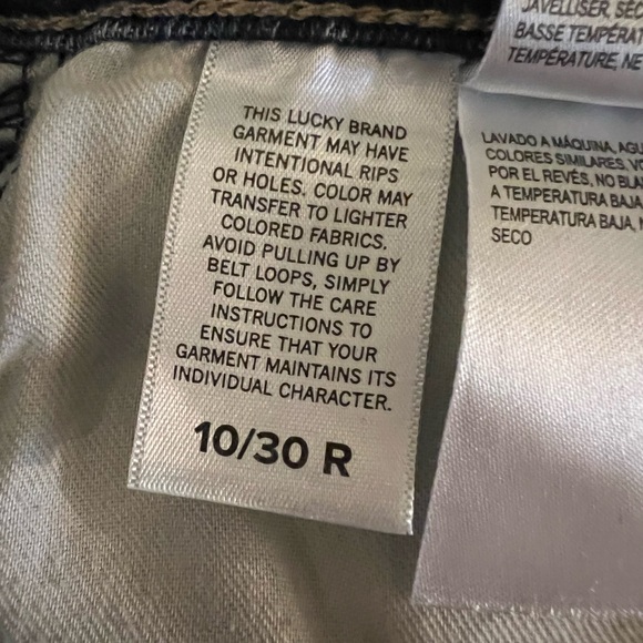LUCKY BRAND Denim Mid-rise Jean SWEET STRAIGHT 10/30 Regular Mid-rise - Picture 15 of 16